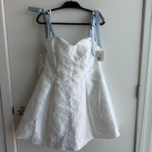 Soft White Mini Dress